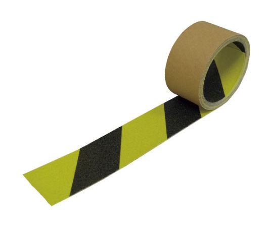 NIPPON RESIBON NSP-503-FLZ Fluorescence Anti-slip Tape (50 x 3m zebra Type, Yellow/ Black)