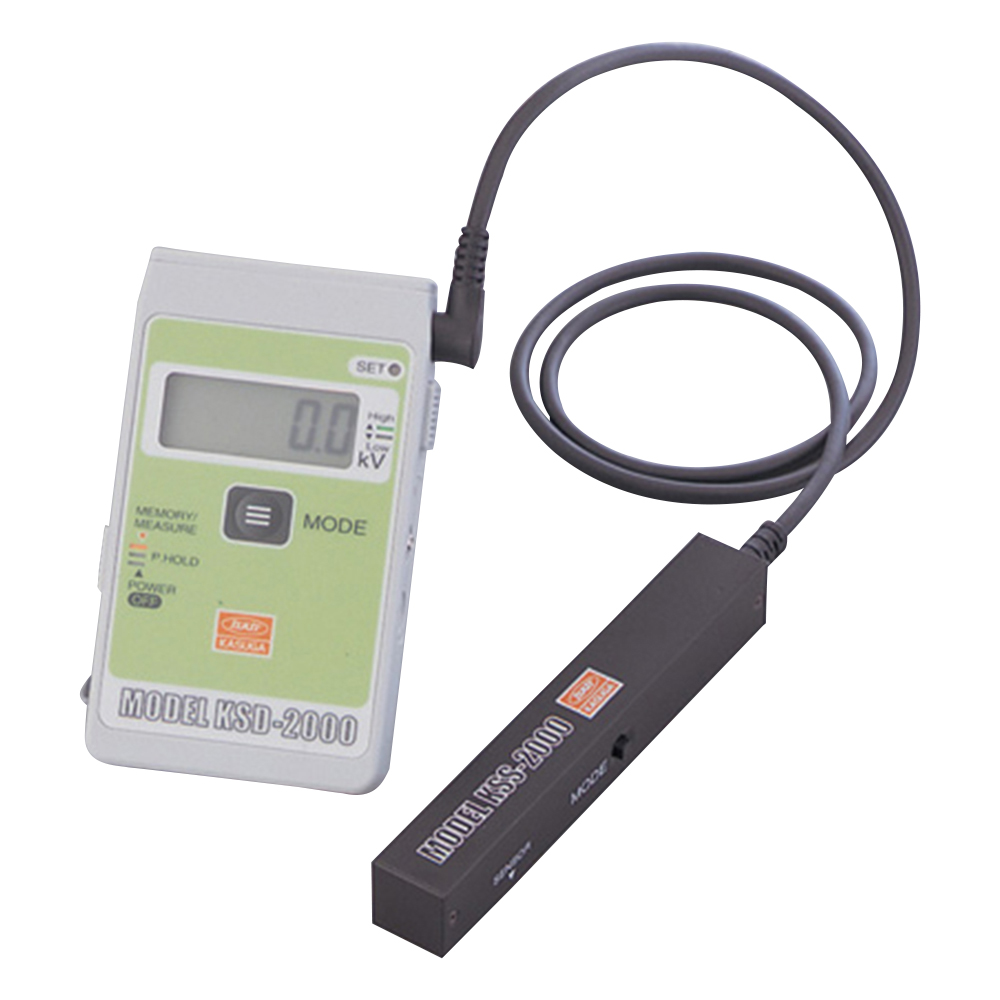 Kasuga Denki KSD-2000 Digital Electrostatic Voltmeter (+/-0.1 - 50.0/ +/-0.01 - 20.0)