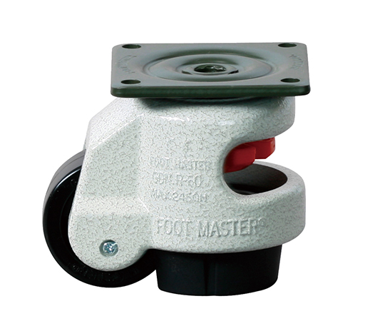 YUEI CASTER GDN-60-F-NYN Footmaster Leveling Caster (Plate Type, 50 x 25mm)