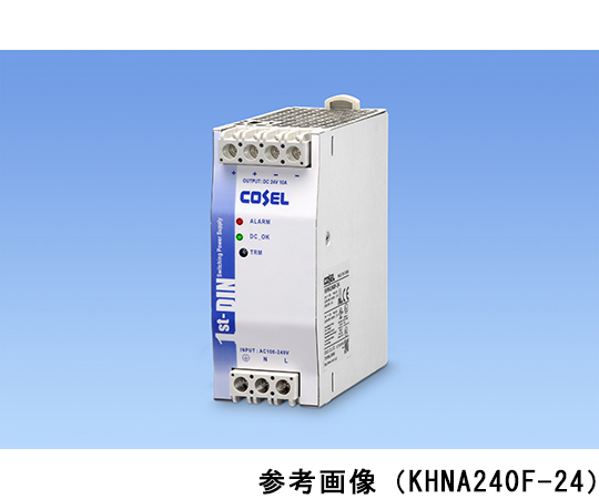 COSEL KHNA240F-24 DIN rail AC/DC power supply (block terminal type, AC85 - 264V/ DC88 - 370V, 24V 5A)
