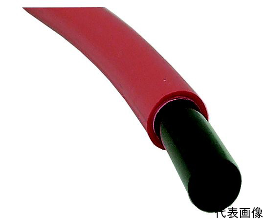 Ống đôi Elflex chống bắn tóe (8mm x 100m, màu đỏ) Chiyoda Tsusho LE-8 R 100m