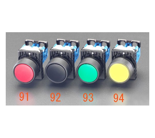 ESCO EA940D-91 Push Button Switch (22/ 25mm, red)