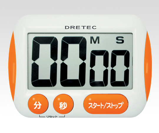 DRETEC T-291OR Large screen timer 99 minutes 59 seconds