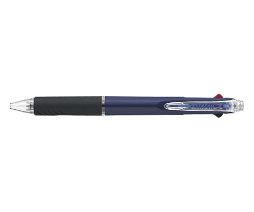 Bút bi Jet Stream màu Navy (0.5mm, 3 màu mực đen/ đỏ/ xanh) Mitsubishi Pencil SXE3-400-05.9