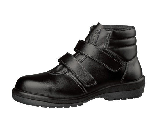 MIDORI ANZEN RT725-26 New Rubber 2 Layer Sole Safety Shoes (Black 26cm, JIS)