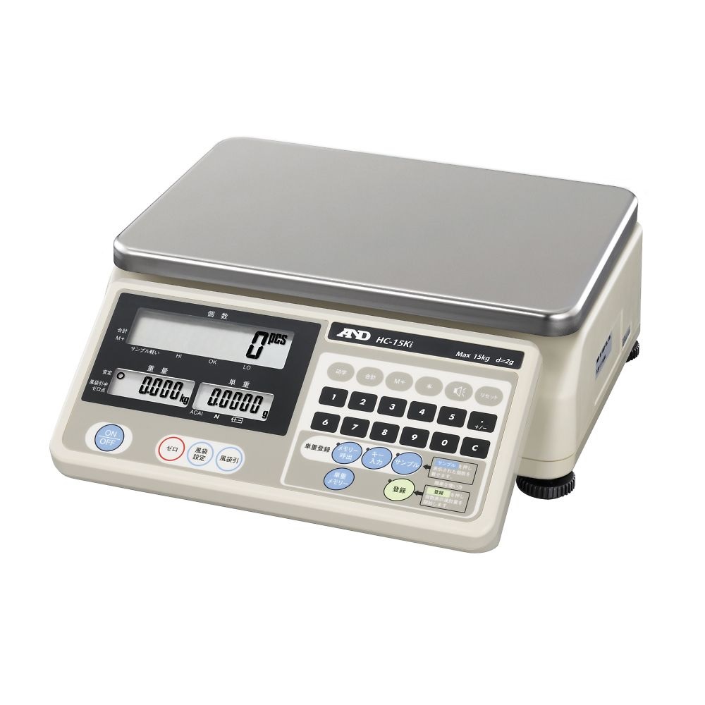 AND (A&D) HC-15KI Counting Scale (15kg, 2g)