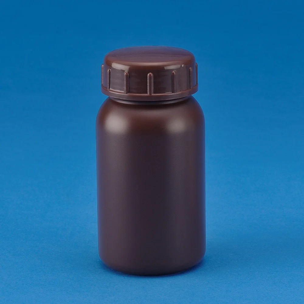 Nikko Hansen 1032-11 Standard bottle round wide mouth (light shielding, 160mL 1 bottle)