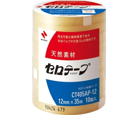 NICHIBAN CT405AP-12 Cerro Tape for business use (12mm x 35m, 1pack(10rolls))