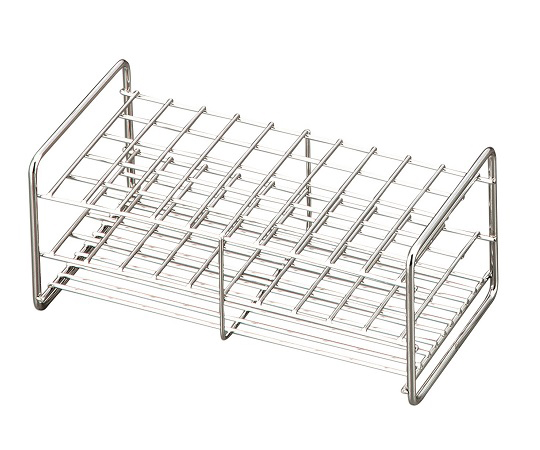 SANWAKAKEN SS12-50 Stainless Steel Test Tube Stand φ12mm 6 x 12 Array